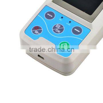 Color Big LCD Ambulatory Blood Pressure Monitor +SPO2 ABPM3-Shelly photo-4