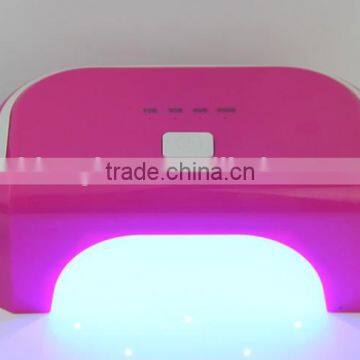 2016 Hot sell for homeuse 12W mini high-power nail led uv dryer Lamp For Nail art beauty