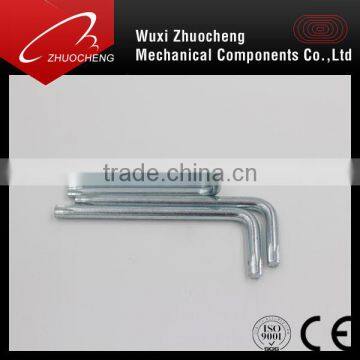 Hot sales zinc plated alloy steel L-type torx key wrench