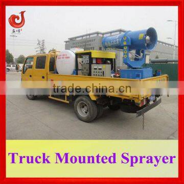 quarry fog cannon sprayer with diesel generator set