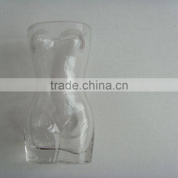 factory glass gifts glass crafts female body cup drinking glass cup