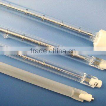 Translucent halogen tube