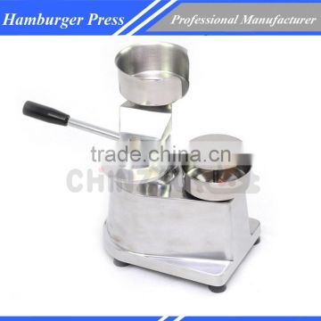 100MM Commercial Manual Hamburger Patty Press Round Meatball Shaping Machine HF-100