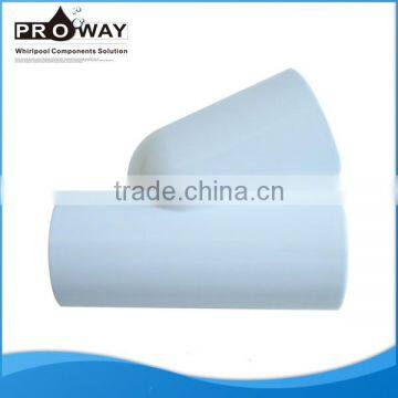 Bathtub PVC Fitting Water System Accessories Female Y-shaped Connector