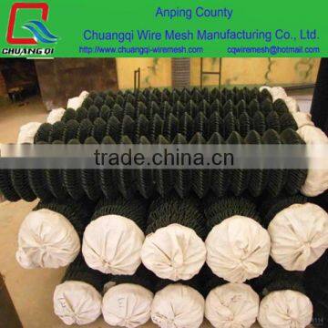 ALIBABA recommend Anping factory black chain link fence 9 gauge chain link fence cheap chain link fencing