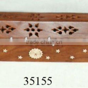 Manufacturer of Wooden Incense Coffin Burner Box