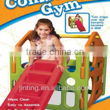 plastic play house with slide