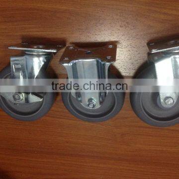 5 inch heavy load TPR material caster wheel