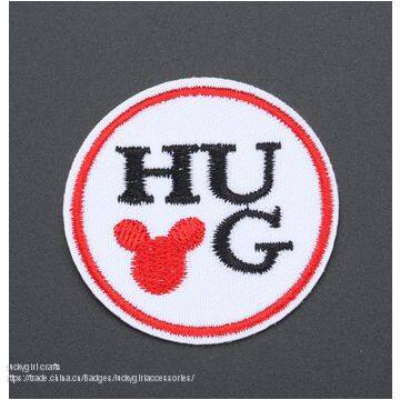 Patch Logo Embroidered Badge Clothes Iron Patch Badge Custom Decals Hand Embroidery Designs photo-2