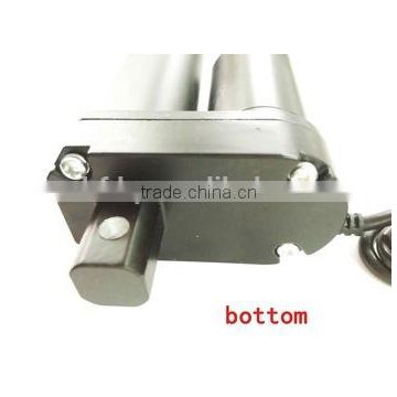 heavy duty black automatic electrical linear actuator with 12v or 24v dc