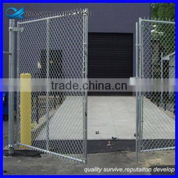 Chain Link Fence Gate/ Black Poly Chain Link Fence Extensions for Dogs