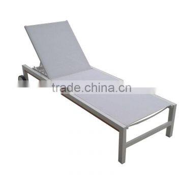 Aluminium Sun Lounger,White Plastic Sun Lounger,Beach Lounger With Wheel