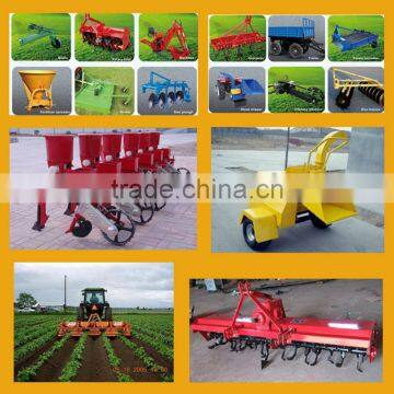 QLN 304 farm wheel tractor with farm tools and equipment