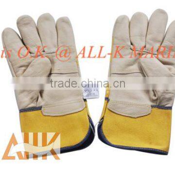 Vinyl Leather Winter Gloves photo-2