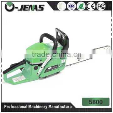 High performance 5800 58cc 80cm aluminum alloy chain saw gasoline