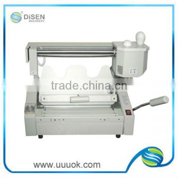 High precision manual glue binding machine