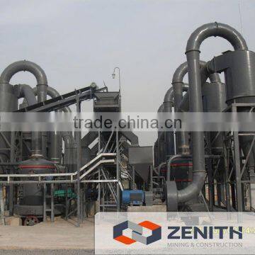 High efficiency gypsum powder manufacturing process