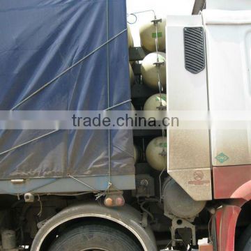 Sinotruk 6X4 Howo CNG(LNG) tractor truck in Thailand