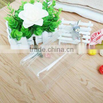 Eco Friendly OPS Disposable Cake Roll Container Boxes Clamshell photo-4