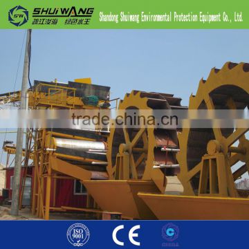 Wheel sand washing machine, sand washing plant for sale