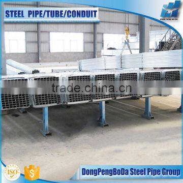 Square Section 40x40x1.5mm Pre Galvanized Welded Steel Pipe photo-2