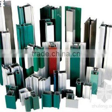 Factory Special Supply Colorful Powder Coated Window Aluminium Extrusion Profiles