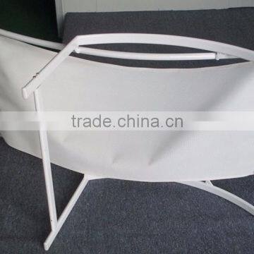 Складной лазерный кресло для отдыха из алюминиевого сетчатого материала для улицы photo-4