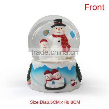 Christmas Theme Snowman Water Globes photo-3