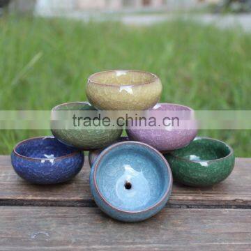 Garden Cracked Ice Succulent Plants Porcelain Flower Pot photo-2