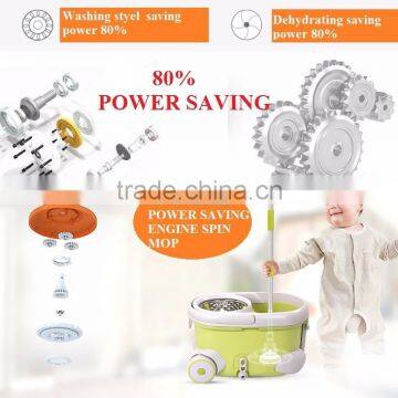 Vivinature Stainless Steel Deluxe Rolling Spin Mop photo-6