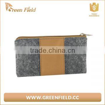 Grey Felt Organizer Bag Cosmetic Storage Bag photo-2