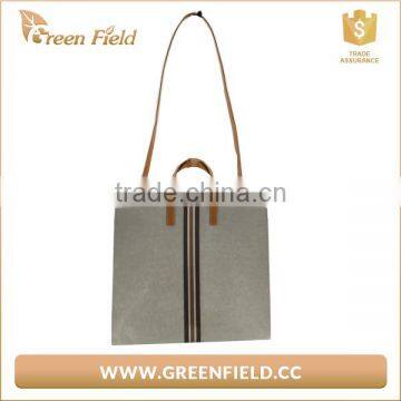 Personalized Women's Lightweight Shoulder Kraft Paper Tote Bag photo-2