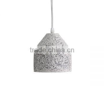 Speckled concrete hanging lamp desk lamp table lamp