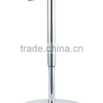 fashion modern height adjustable brushed stainless steel cocktail table LQ- BT310