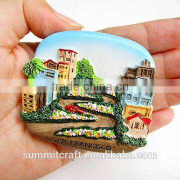 Resin Travel Souvenir Mini World City Fridge Magnet photo-6