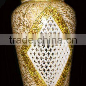 Marble flower vase, decorative flower pot, Hand made marble flower vases, craft flower pot, flowers pot,