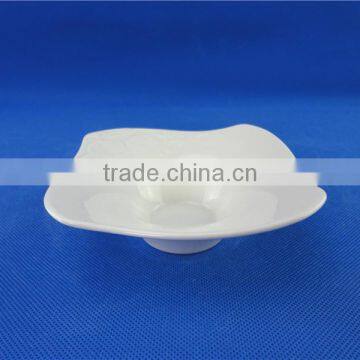 Stock Small White Ceramic Dish Hot Selling Ceramic Dinner Set for Children photo-2