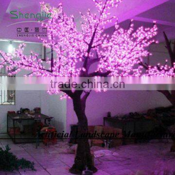 pink led trees /park,street decoration led lighted tree