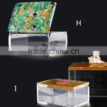 2017 Factory Custom Acrylic Handmade Earring Holder/pierced Earring Jewelry Storage Box photo-3