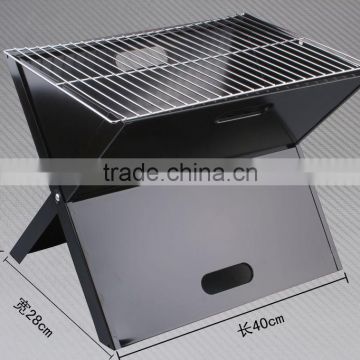 The X-style charcoal bbq grill could be used both sides