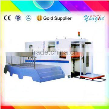 Heavy duty paper box corrugated box die cutting cardboard slotting machine