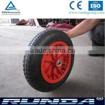 13 inch solid wheelbarrow rubber wheel