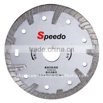 Faster Cutting Diamond Saw Blade