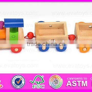OEM Welcome Baby Early Learning Toys Wooden Toy Train,High Quanlity Children Wooden Toys Train Wholesale W05C024 photo-6