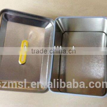 House Shape Tin Can Coin Bank Saving Box With Lock photo-5