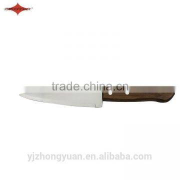ZY-B50022 6 Inch Popular Chef Knife Kitchen Knife With Brown Hardwood Handle photo-2