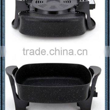 Mini Electric Non-stick Frying Pan Griddle Fan photo-3