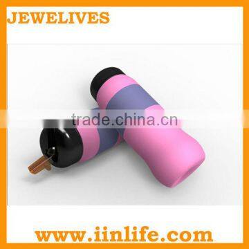 Eco-friendly soft silicone refillable water bottle