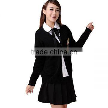 Winter Japanese School Uniform Cardigans Sweaters photo-2