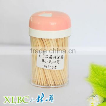 Well-designed per little pink core jar bamboo toothpicks